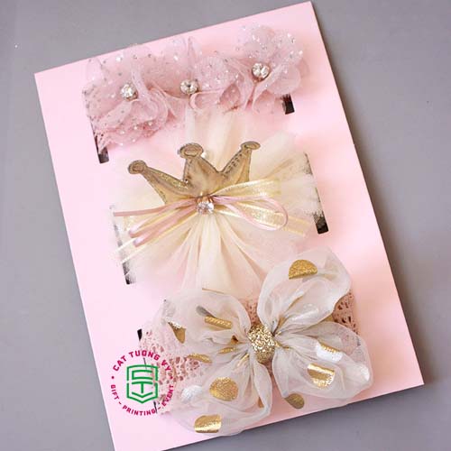 Băng đô nơ hoa trẻ em Hàn Quốc đẹp